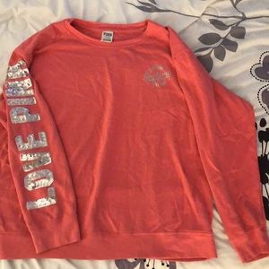 Victoria’s Secret Pink Bling NYC oversized Crew